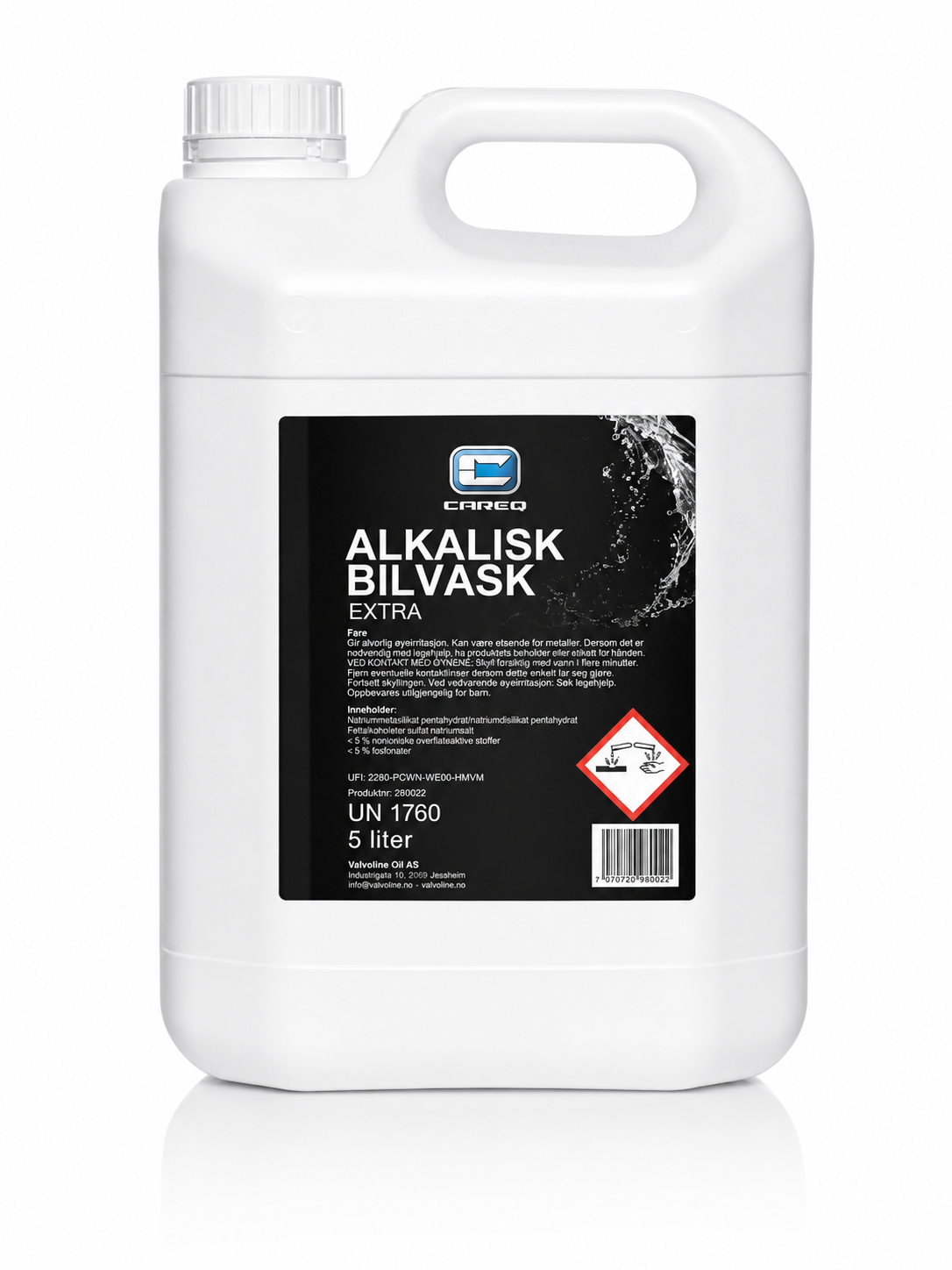 Careq Alkalisk Bilvask Extra 5L